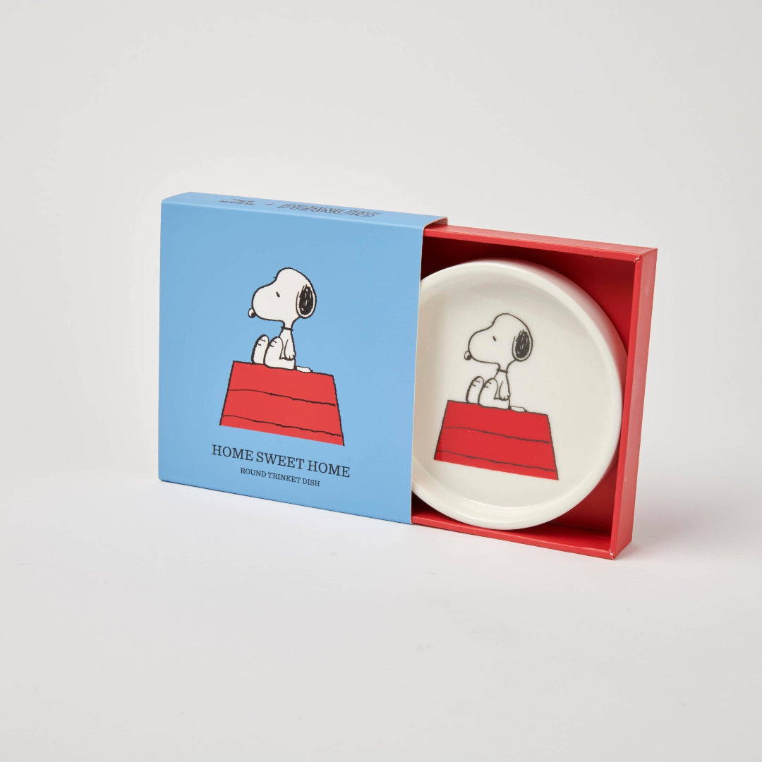Magpie - Peanuts Round Shaped Trinket Dish - Home Sweet Home