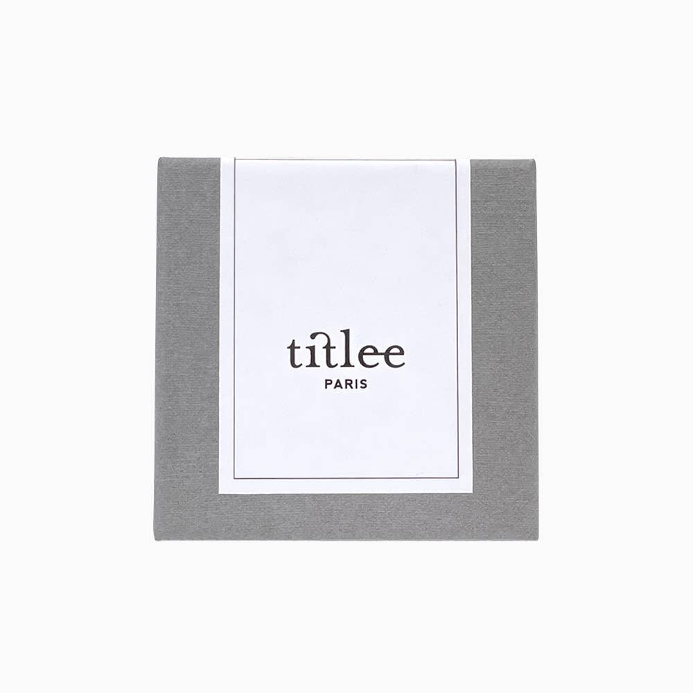 Titlee - WOLCOTT Haze Bead Hoop Earrings