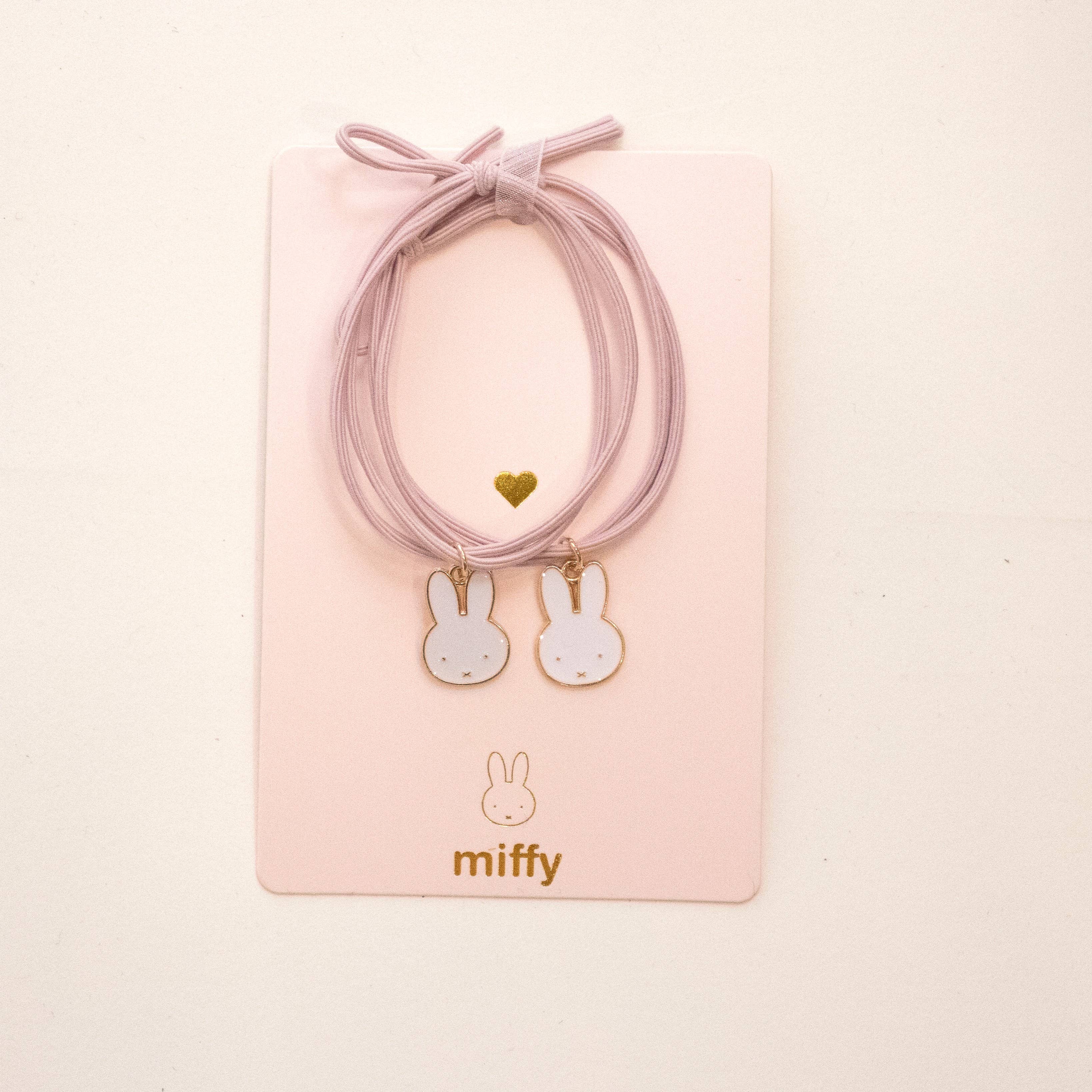 Yuko B - Miffy Friendship Bracelet Hair Elastics
