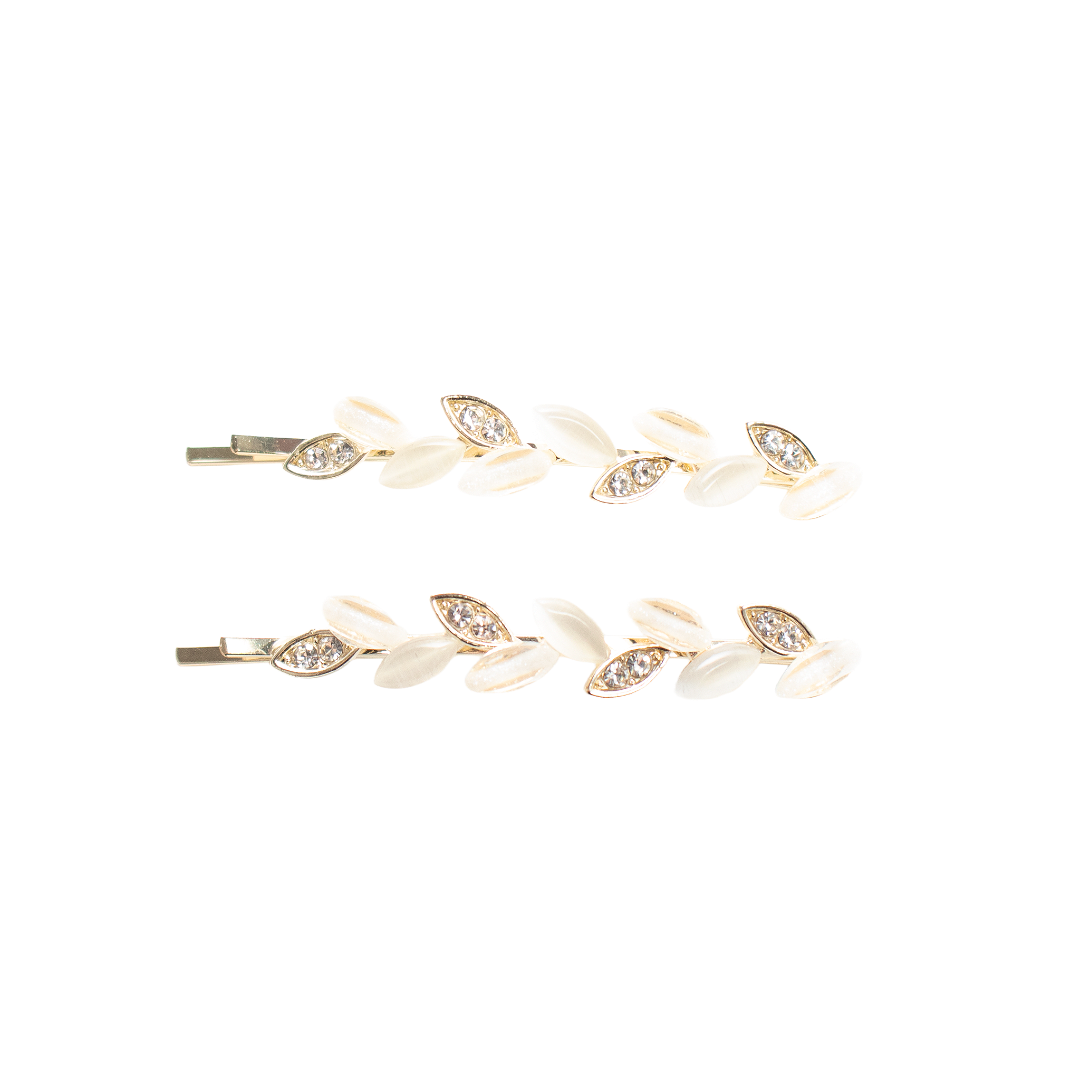 Yuko B - PRÉCOMMANDE Duo de barrettes Royales pour enfants – ISALINE