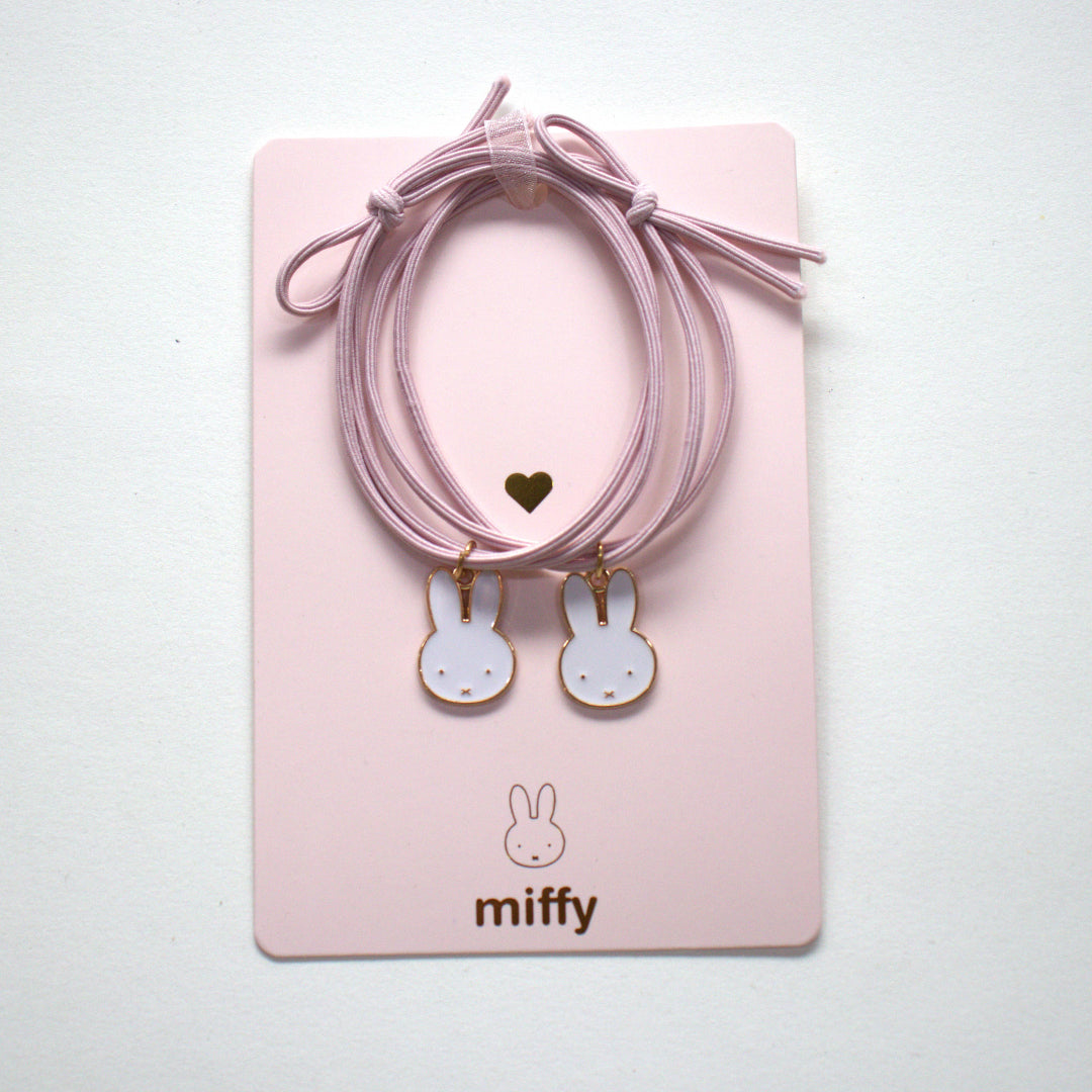 Yuko B - ✨ Duos Bracelets & Élastiques Miffy - Rose✨