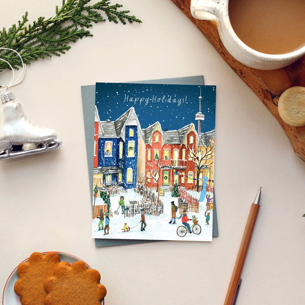 Toronto Kensington Market Holiday Card