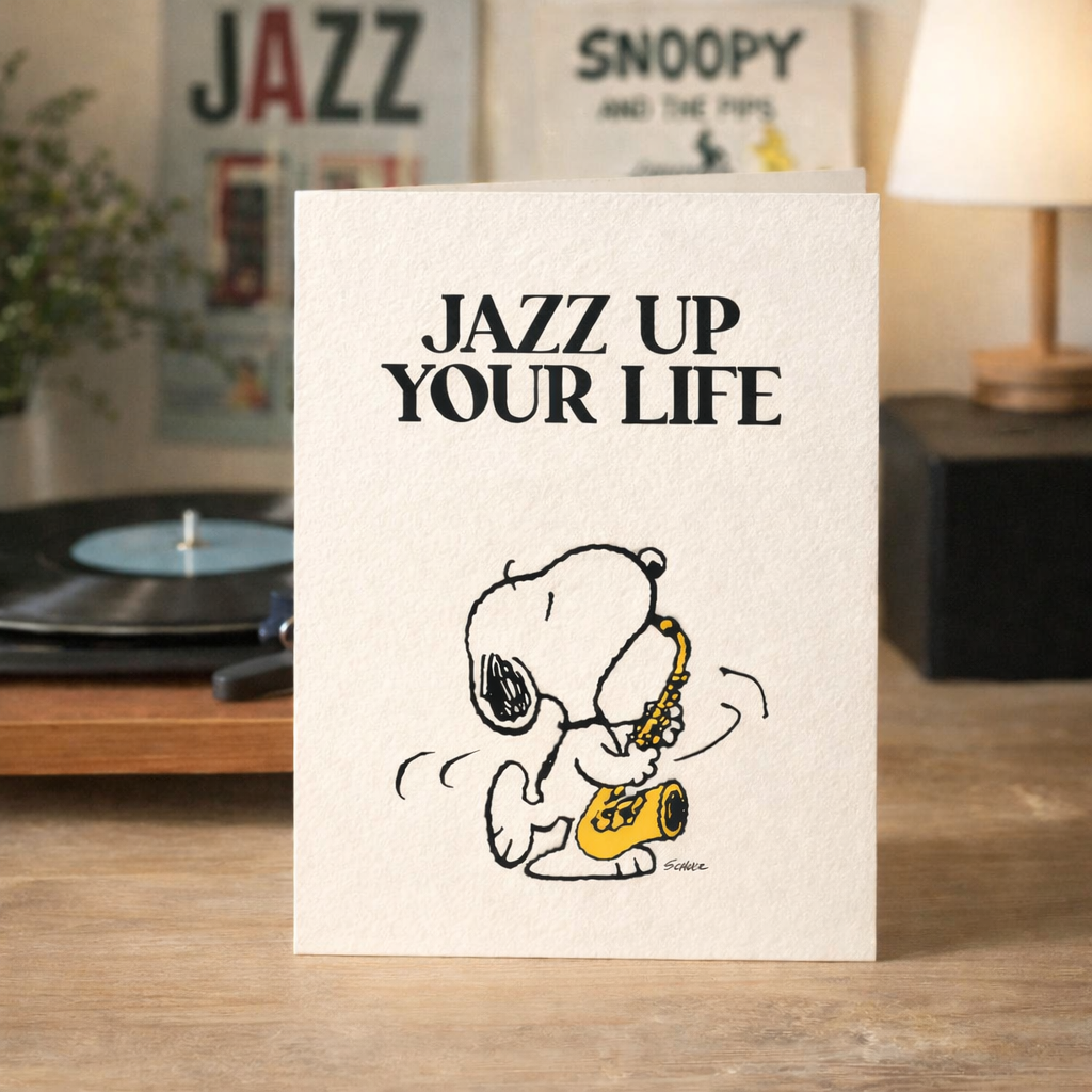 Titlee - Snoopy "Jazz" Card