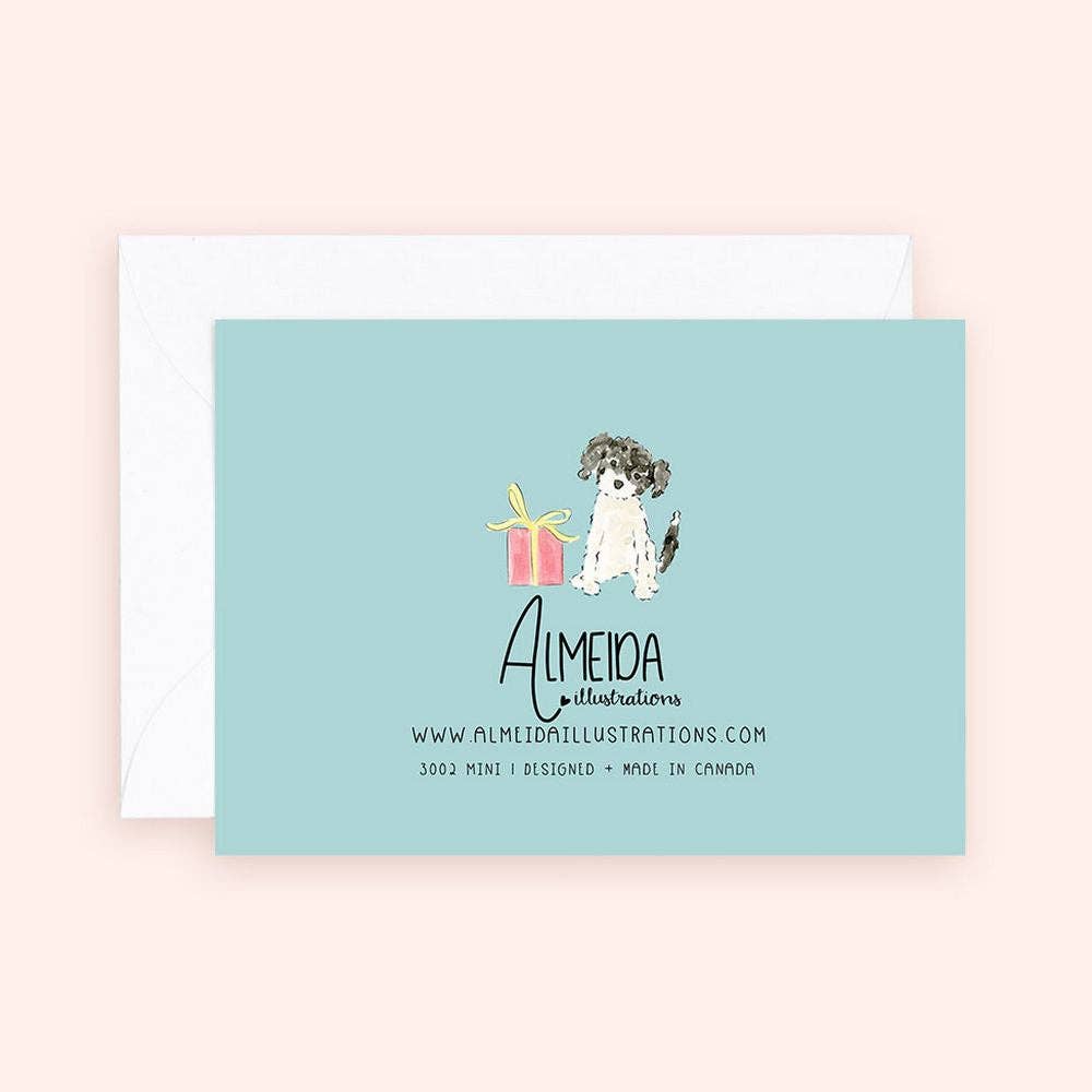 Mini Card - Birthday Dog Pawty Enclosure Card