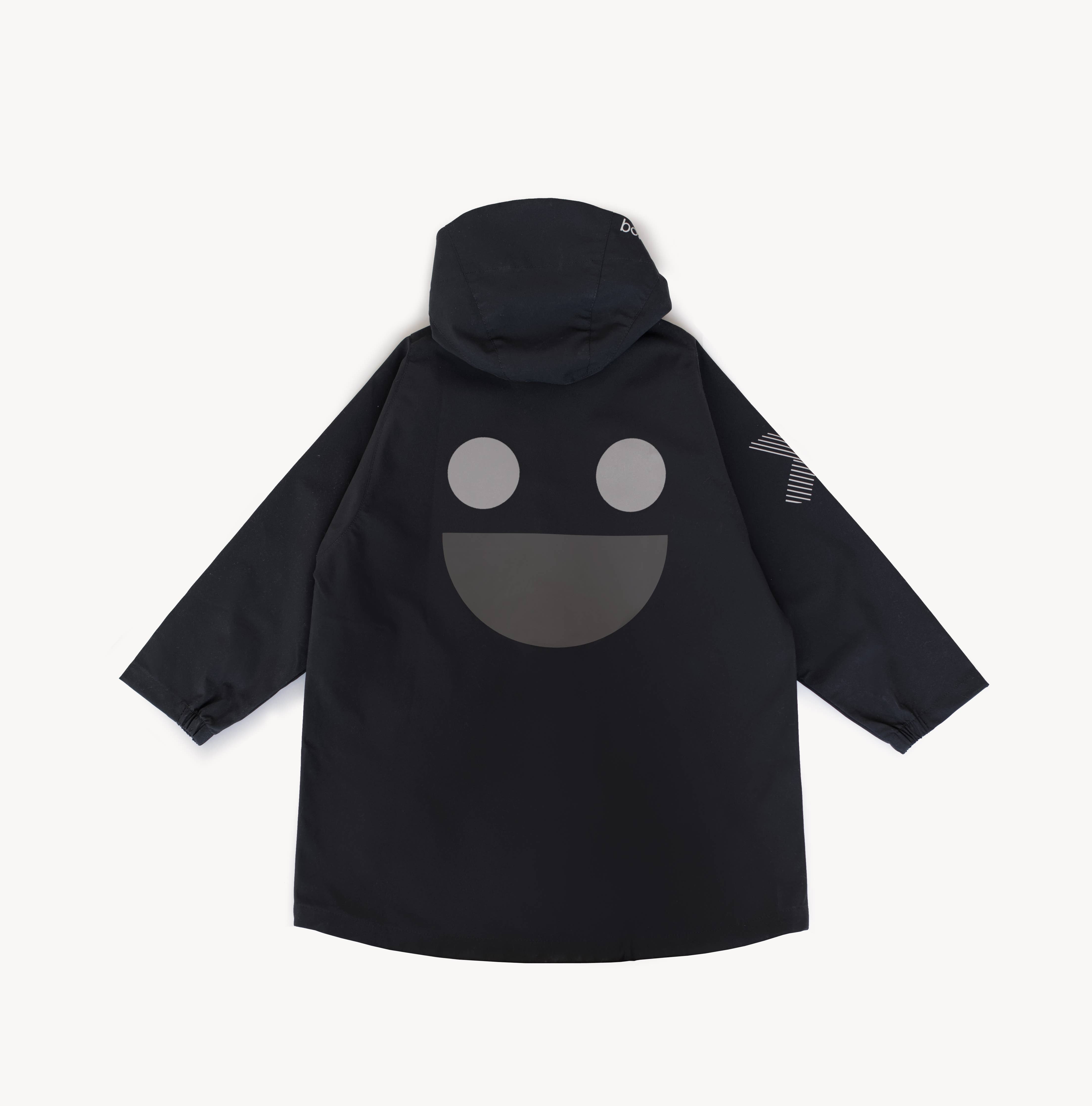 Veste de pluie coupe-vent - Noir : 7-8 ans (128 cm)