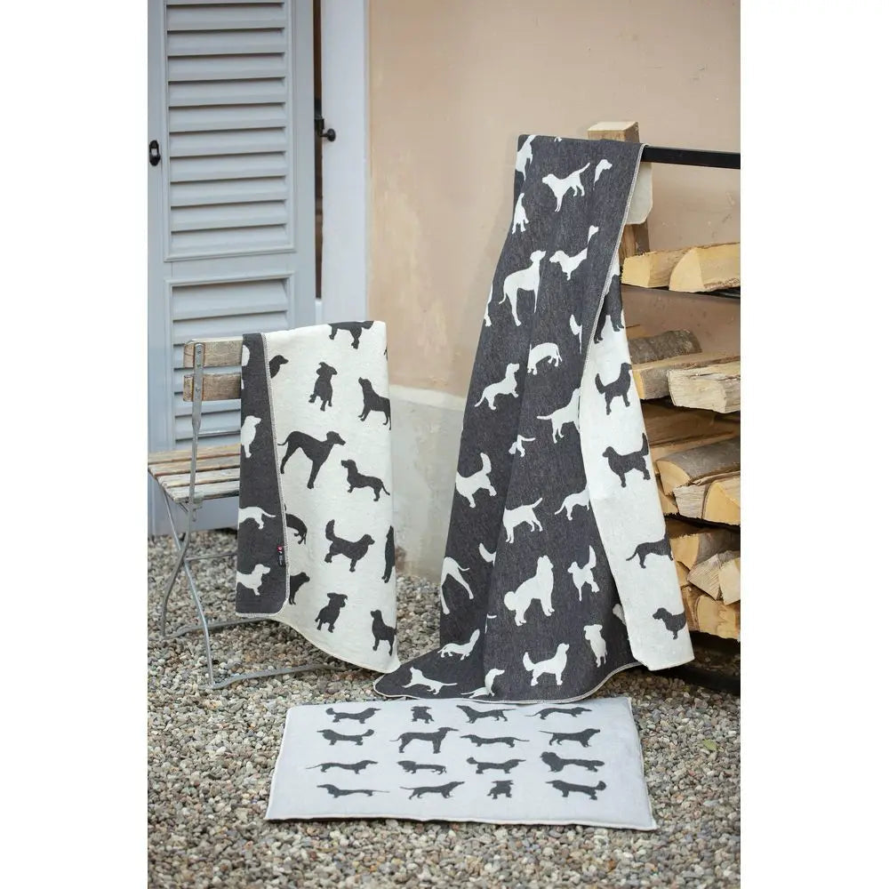 Small Dog Padded Mat - Silhouettes