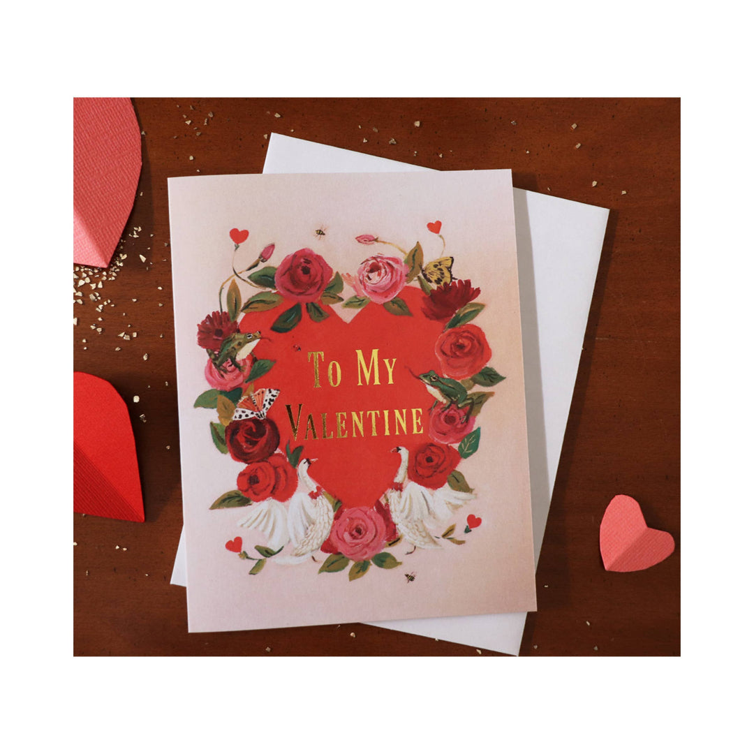 JANET HILL STUDIO - Carte Saint-Valentin
