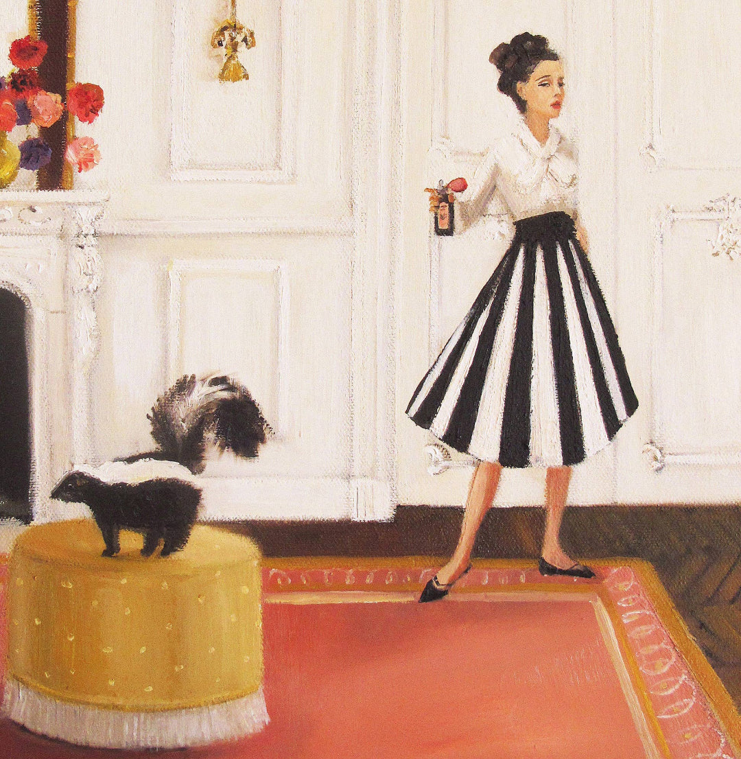 Janet Hill Studio - Lisette contre la mouffette