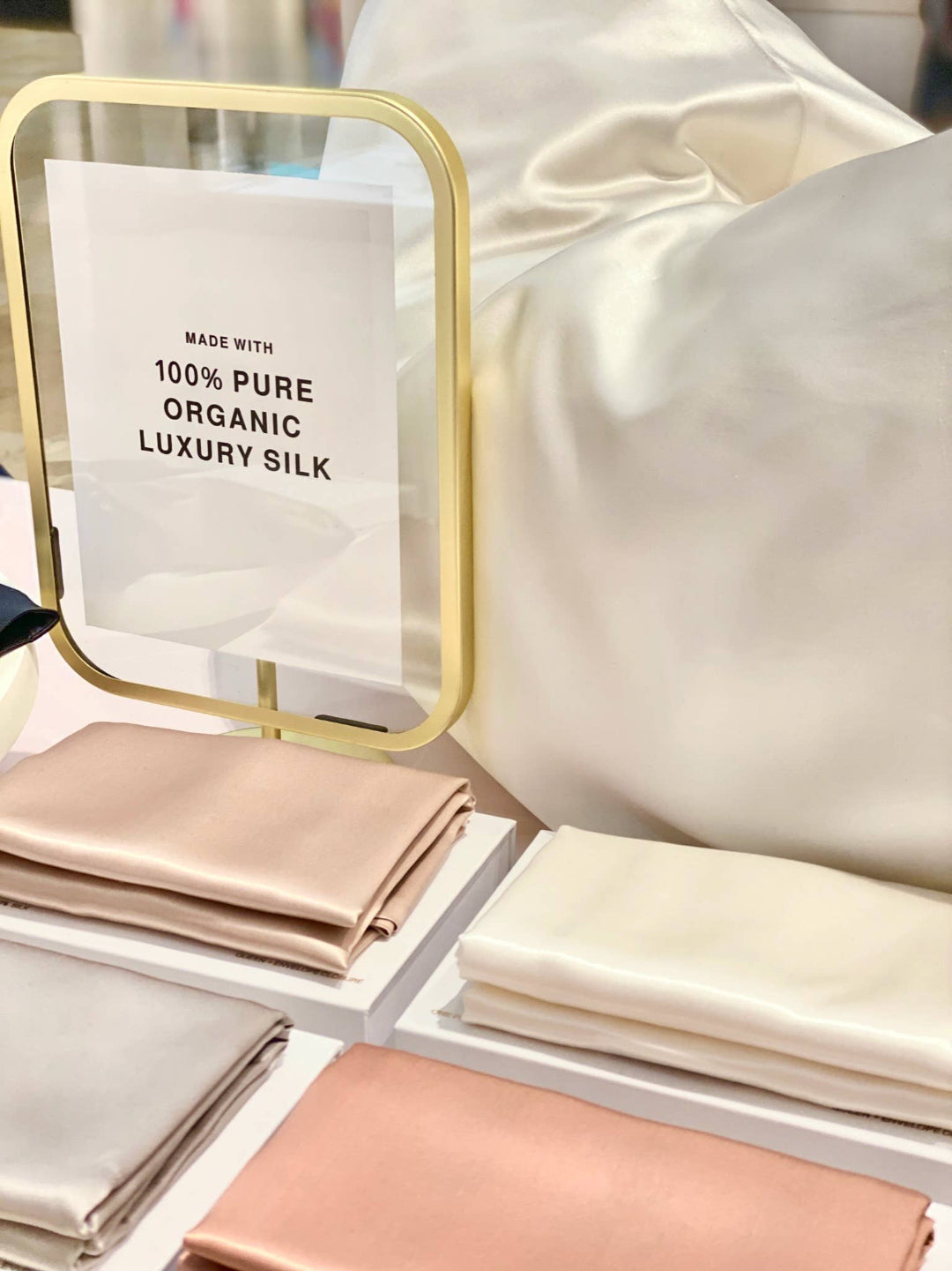 HoneyLux - Queen Organic Silk Pillowcase - Pink
