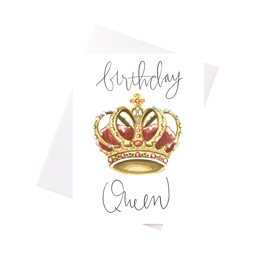 Birthday Queen Card
