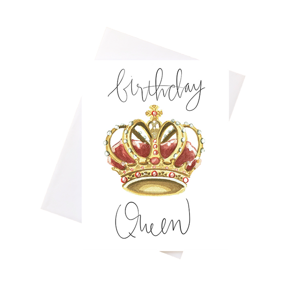 Birthday Queen Card