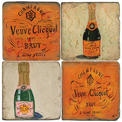 Dessous de verre en marbre pour sac à main