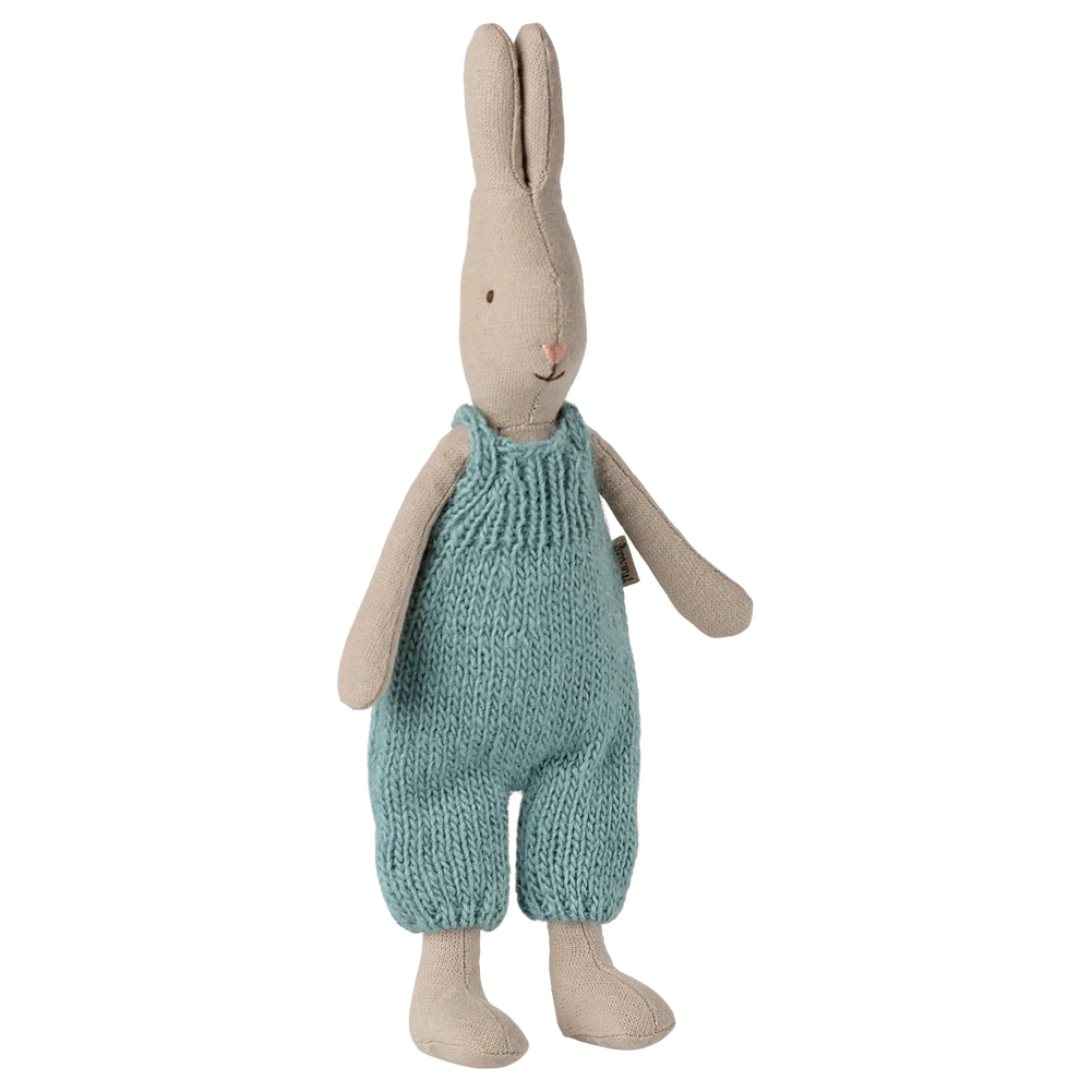 Maileg - Rabbit Classic Knitted Overall Size 1