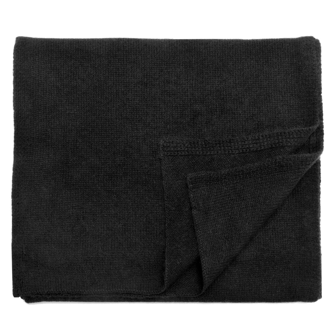 Black Cashmere Scarf