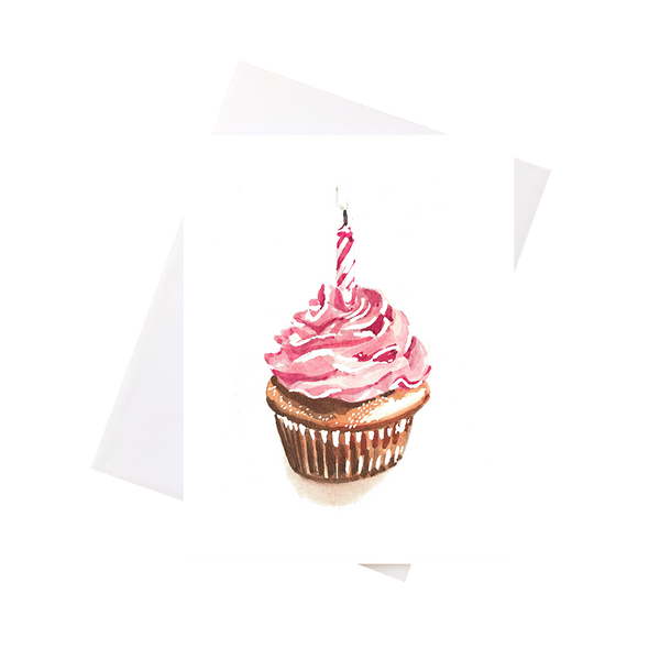 Cupcake Greeting Card