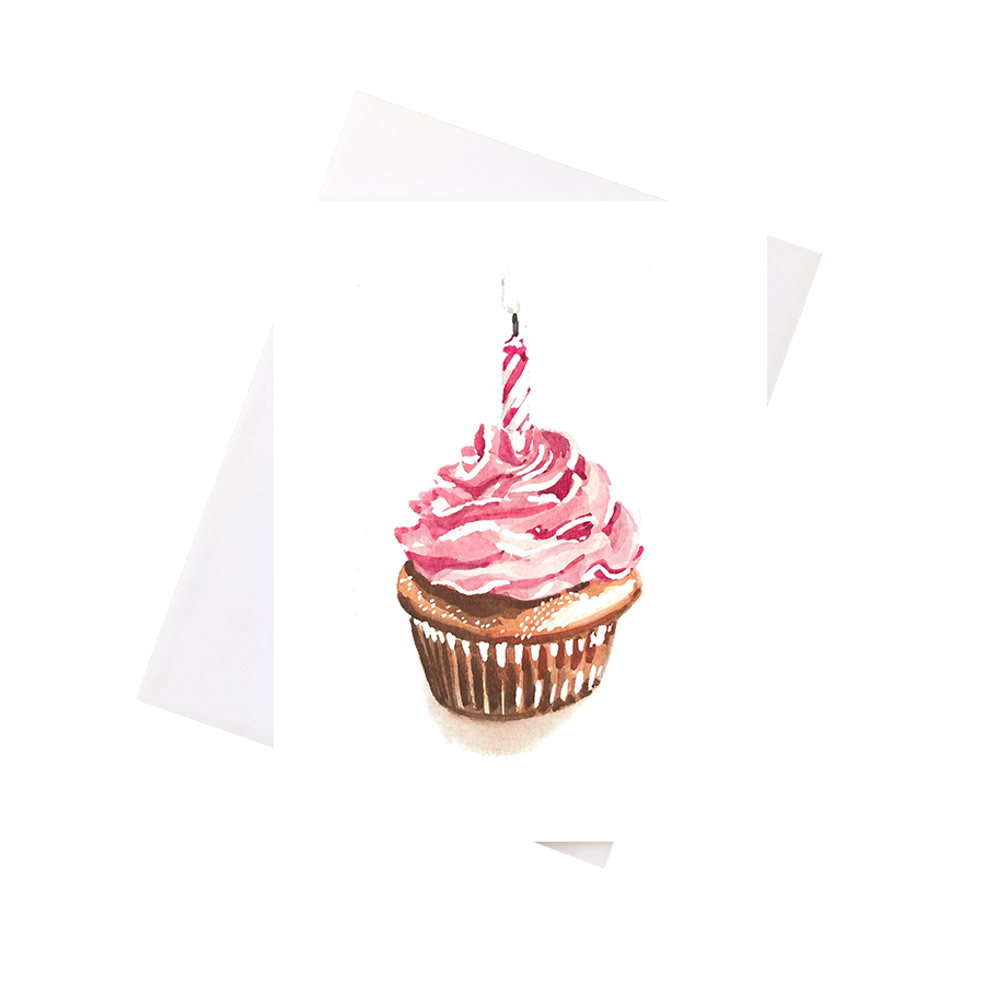 Cupcake Greeting Card