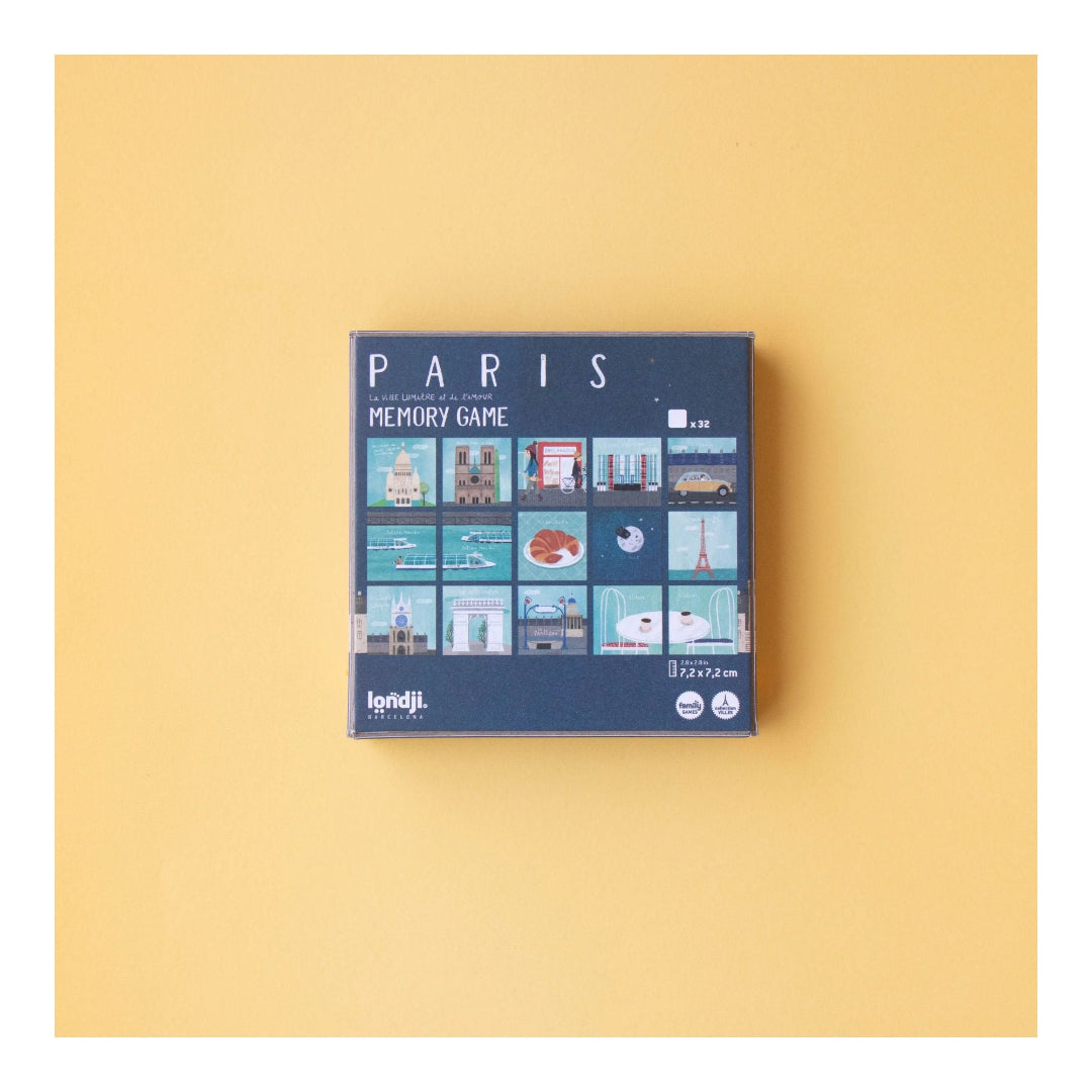 Jeu de mémoire - Paris La Ville Lumière