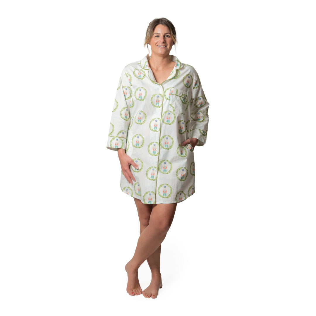 Hippo Nutcracker Nightshirt