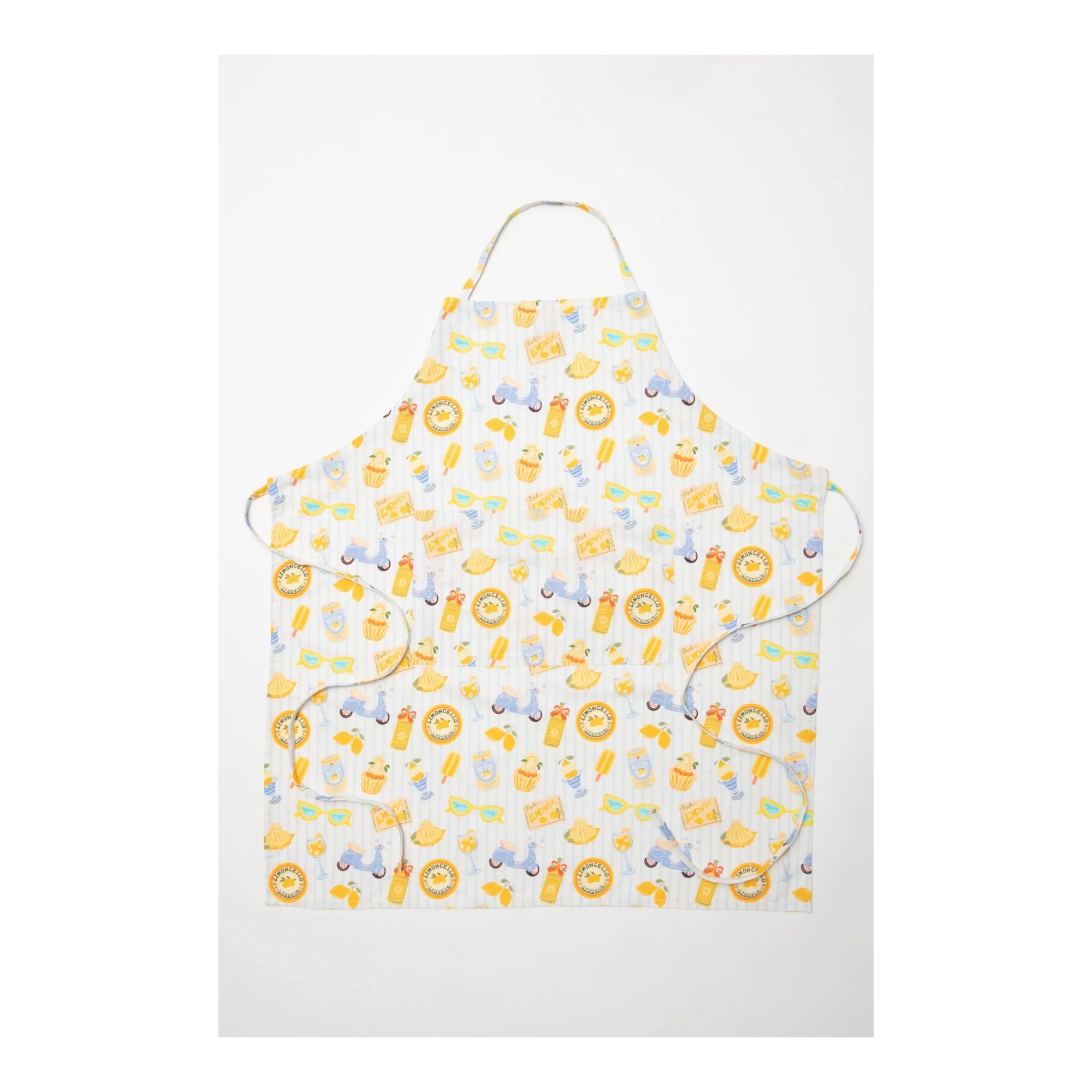 Little Miss Lemon Cotton Apron