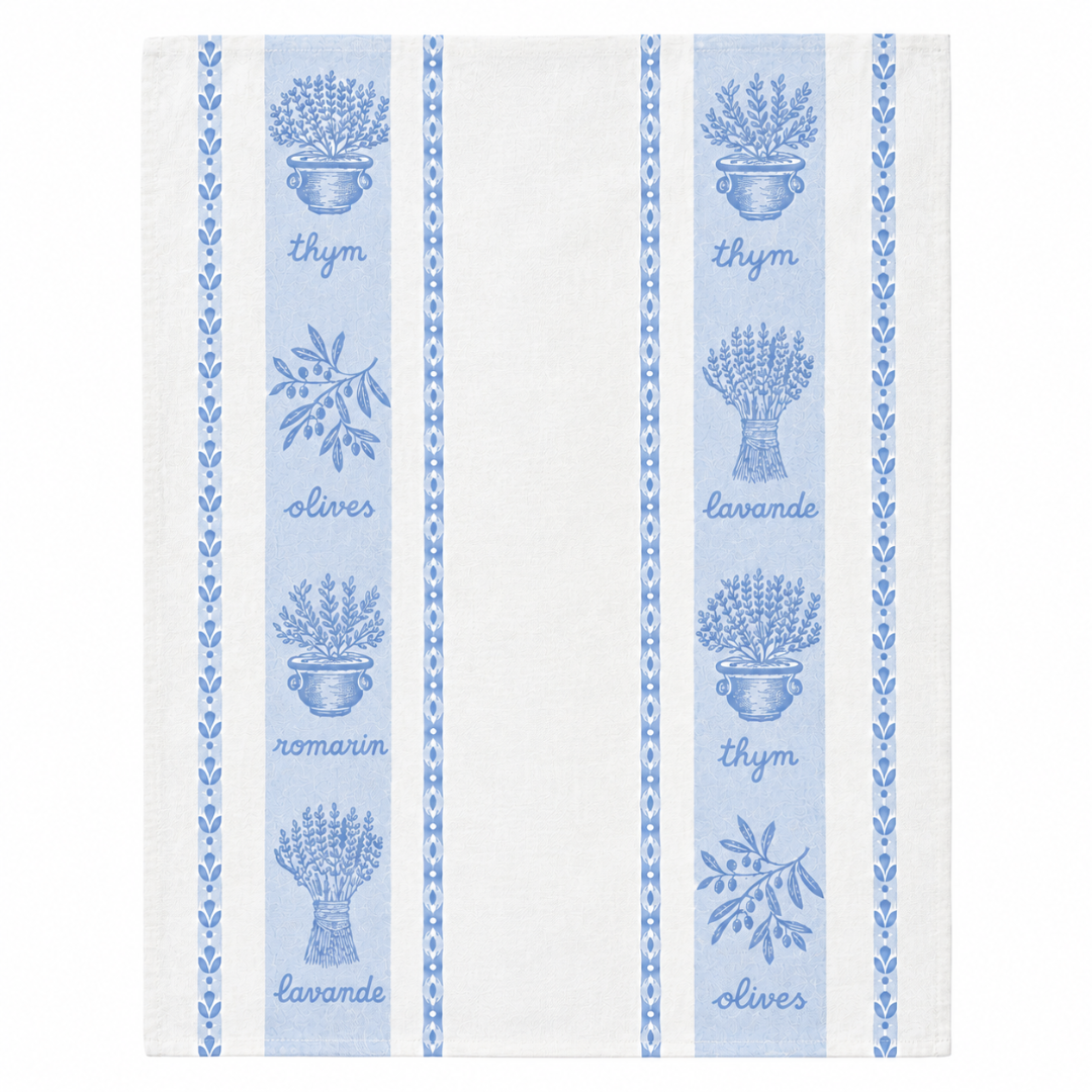 Coucke - Lavande St. Remy Lavender Tea Towel