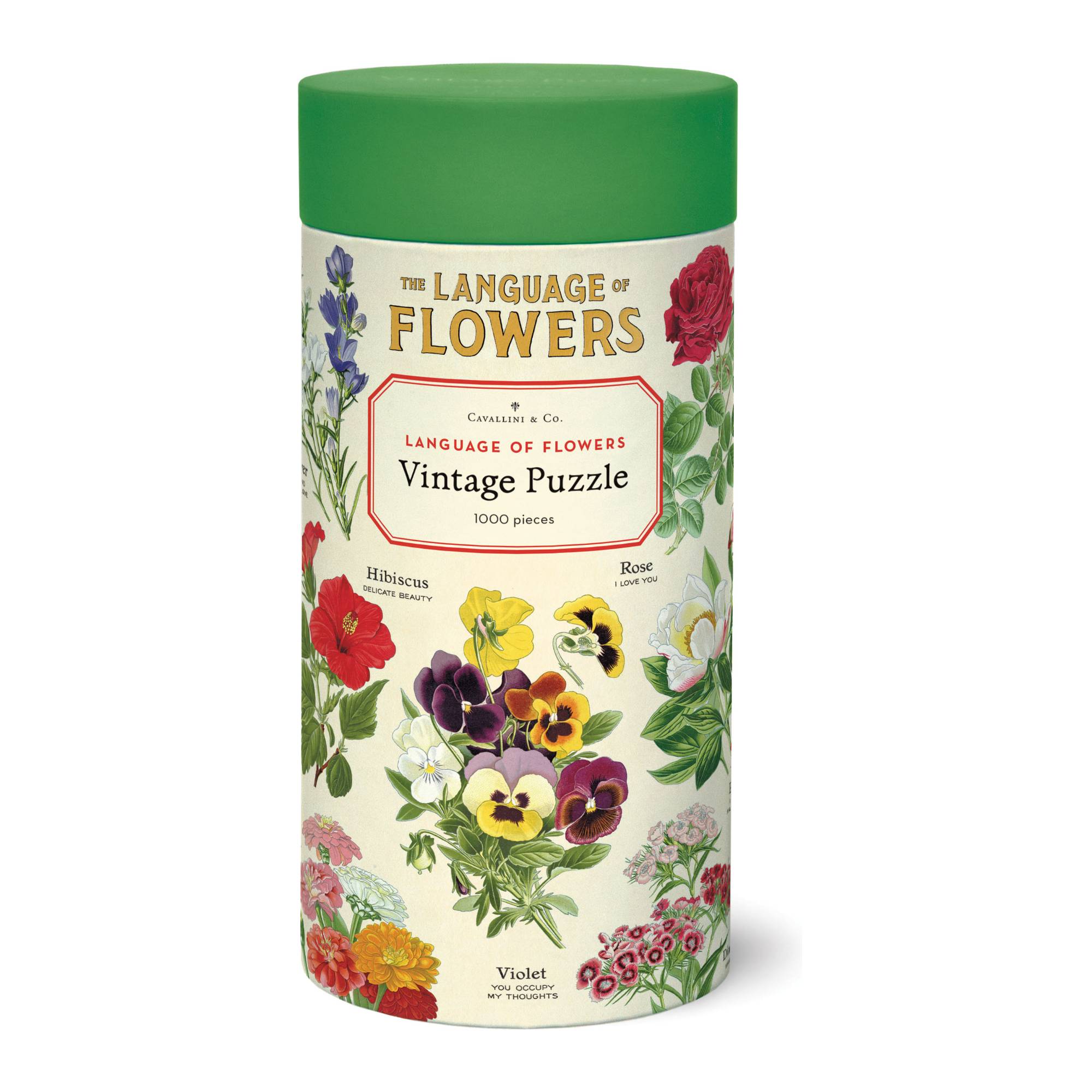 Language of Flowers 1000 Piece Puzzle