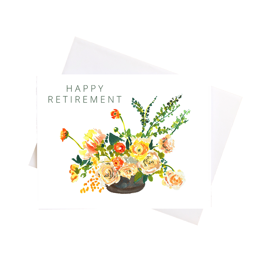 Happy Retirement Greeting Card