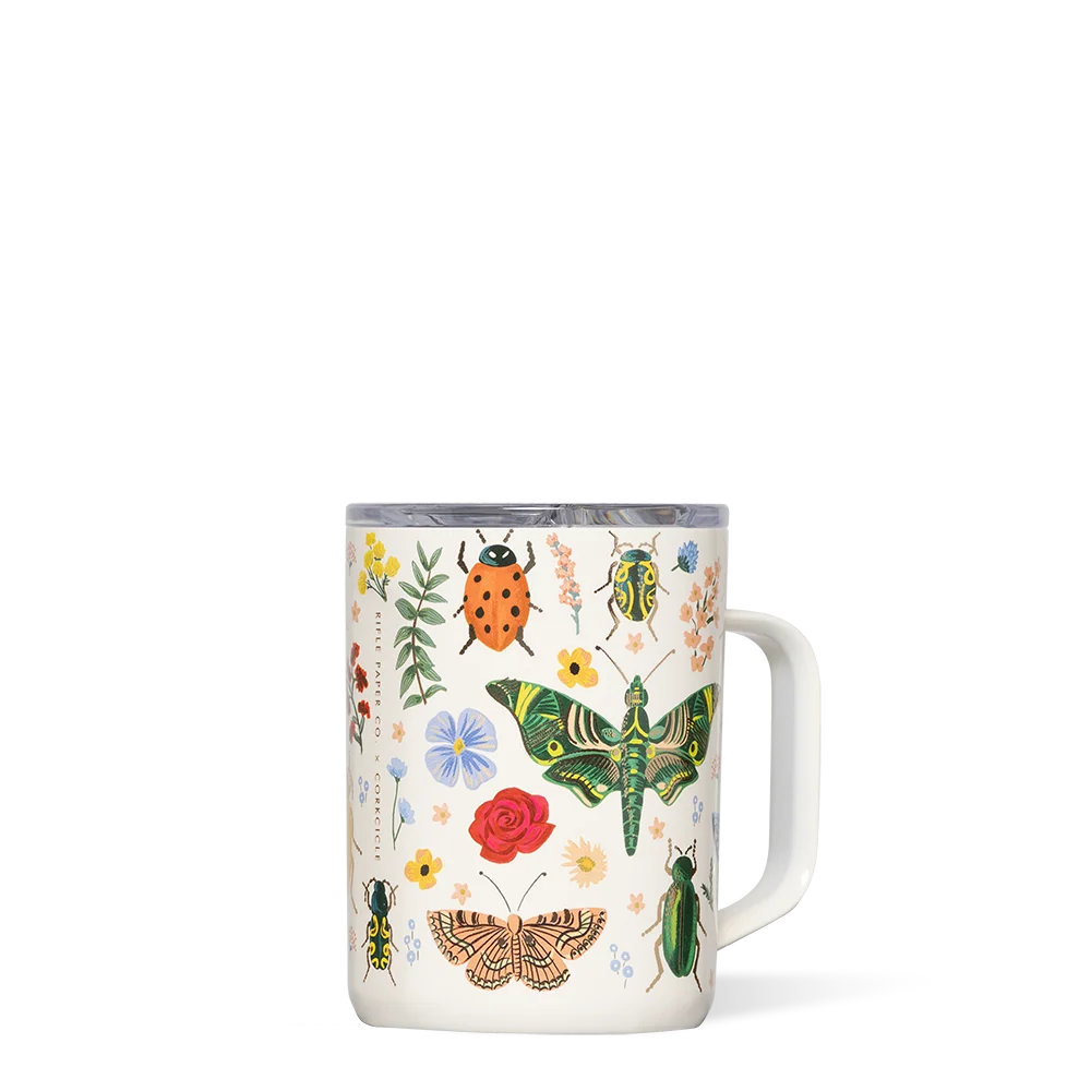 Corkcicle - Rifle Paper Mug Curio Cream