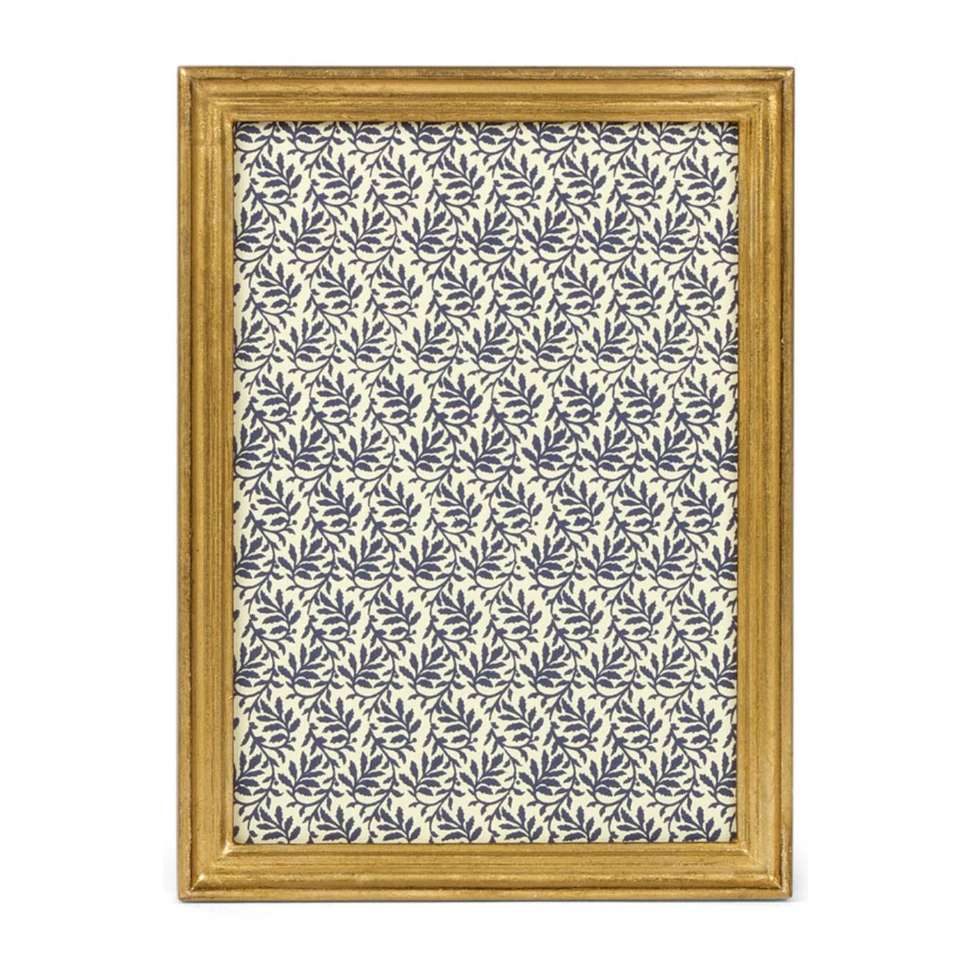 Decorative frame with leaf pattern on a white background