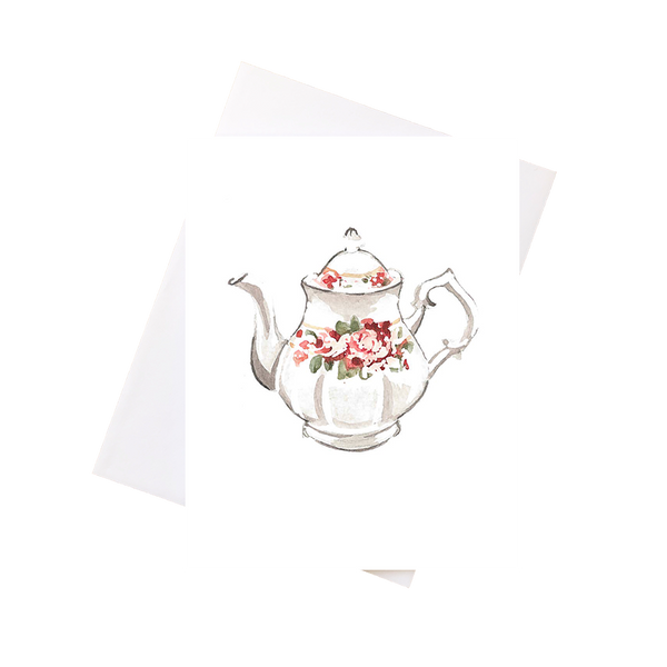 Teapot Greeting Card