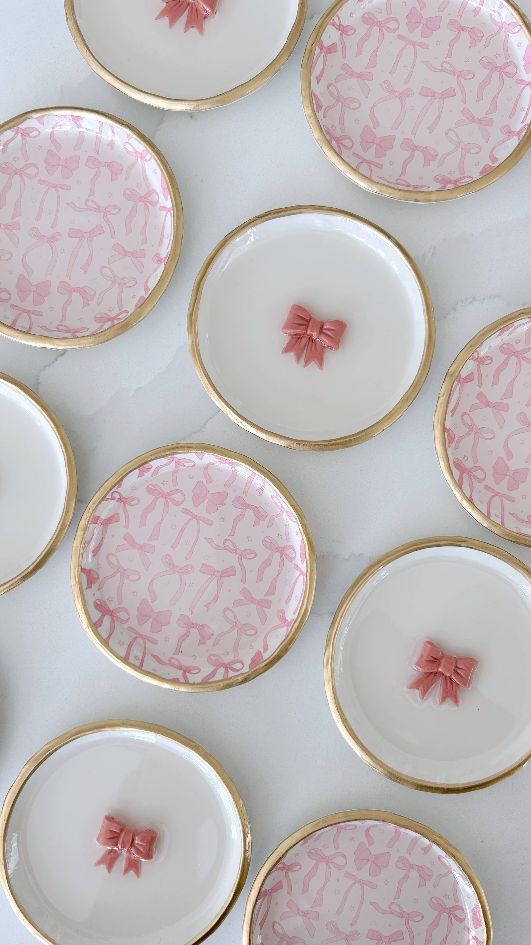 YFL Art &amp; Home Decor - Nœuds et rubans - Porte-bagues