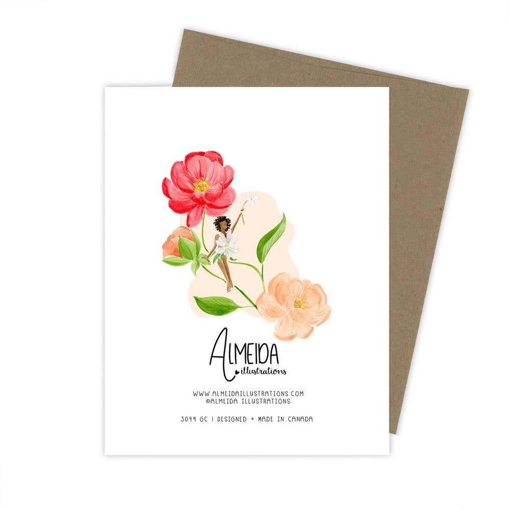 Keep Blooming Girl! Card | Celebration
