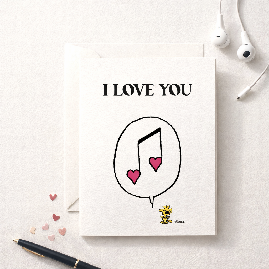 Titlee - Snoopy "I Love You" Card