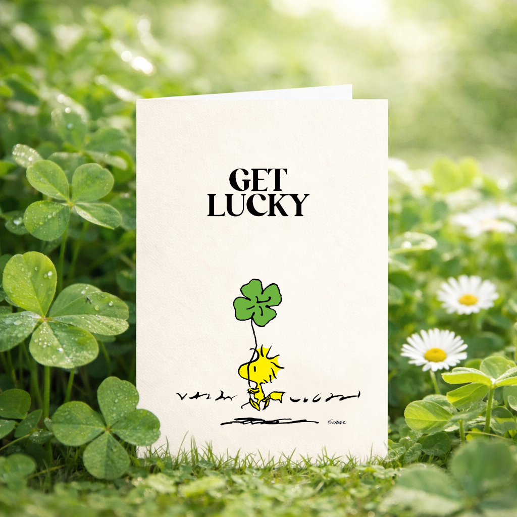 Titlee - Snoopy "Get lucky" Card