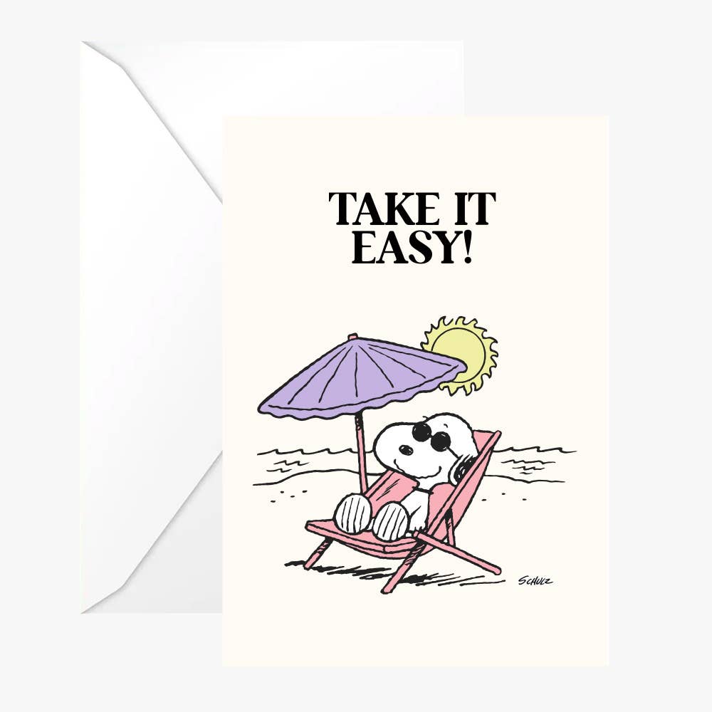 Titlee - Snoopy "Easy" Card