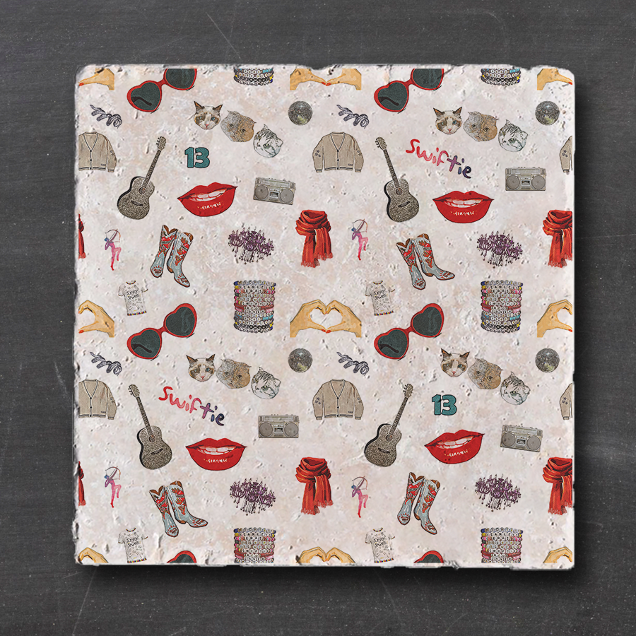 Sous-verres Swiftie Art - Motif Swiftie