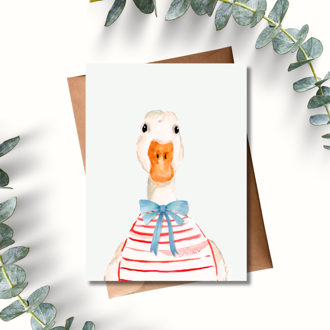 Duckling Greeting Card