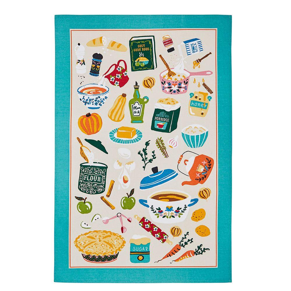 Cosy Food Tea Towel
