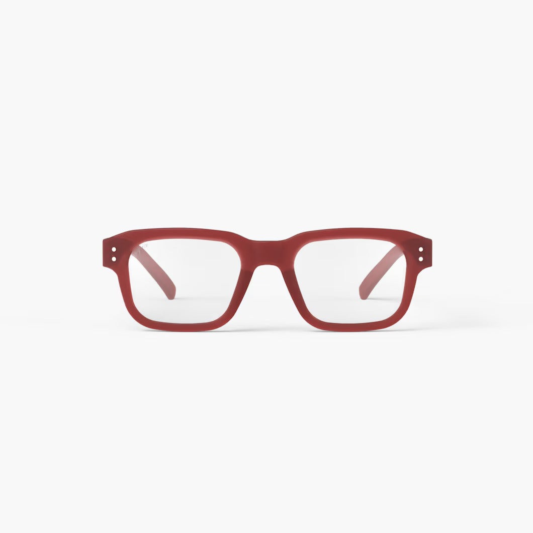 IZIPIZI #QUOTE Reading Glasses Carmine Red