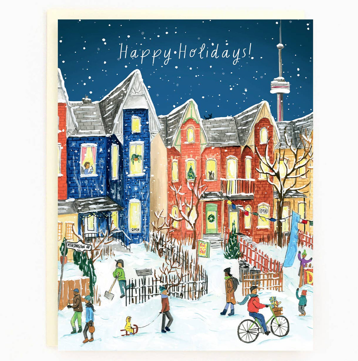 Toronto Kensington Market Holiday Card