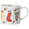 Meowy Christmas Mug