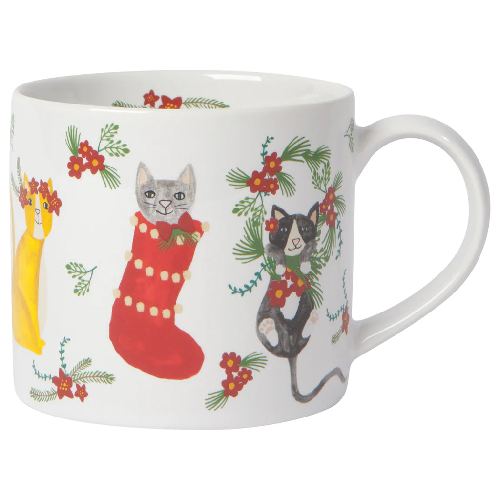 Meowy Christmas Mug