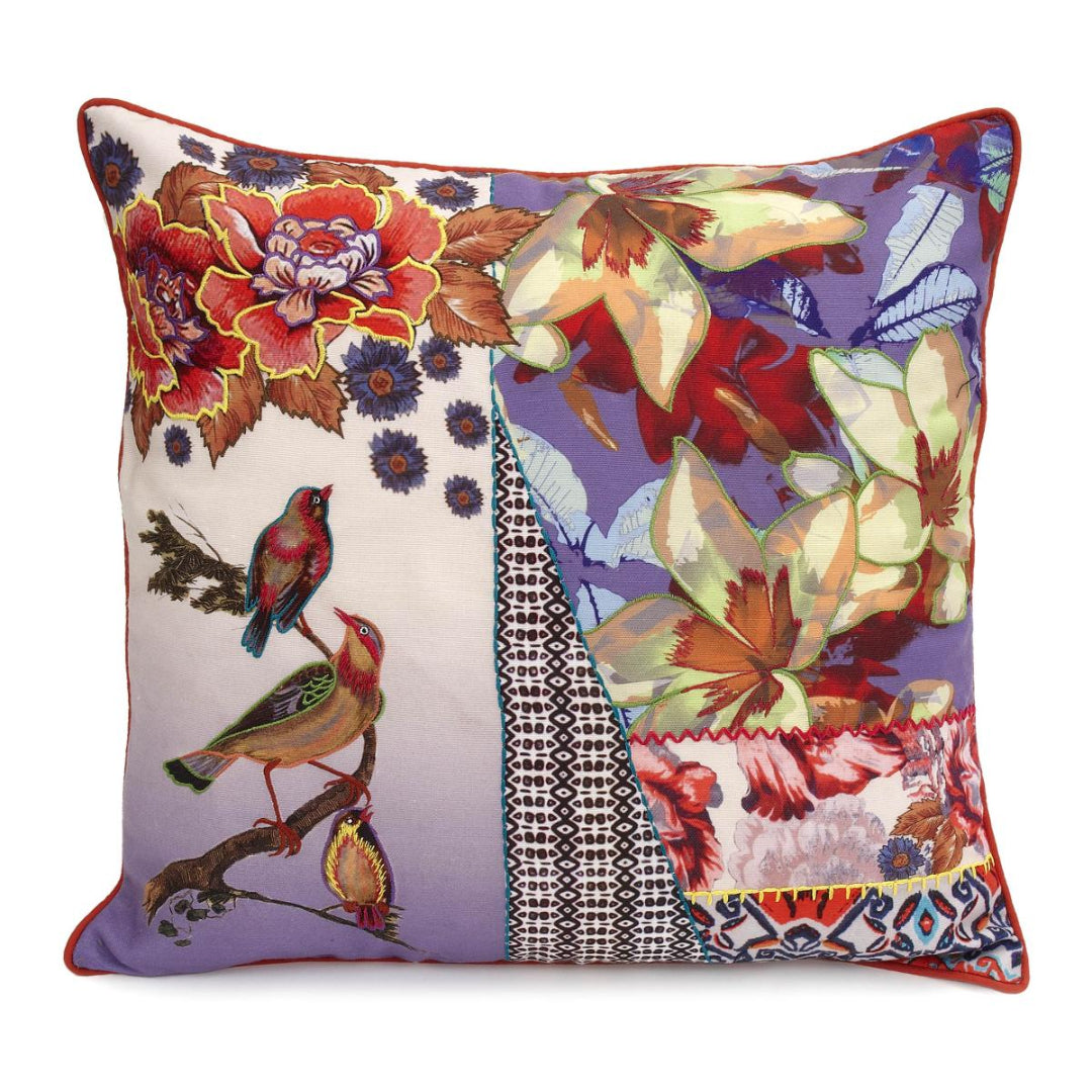 Vintage Birds Pillow