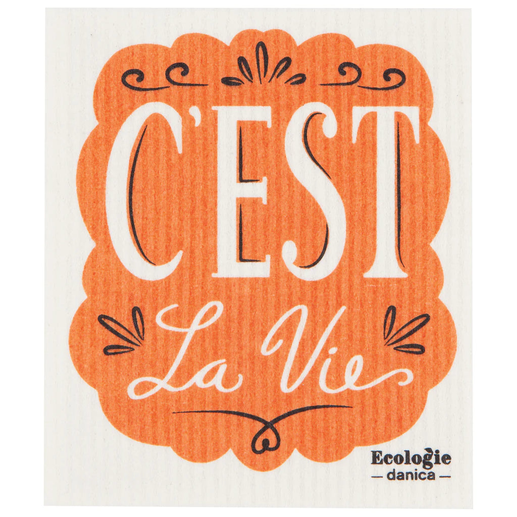 Swedish Dishcloth C'est La Vie