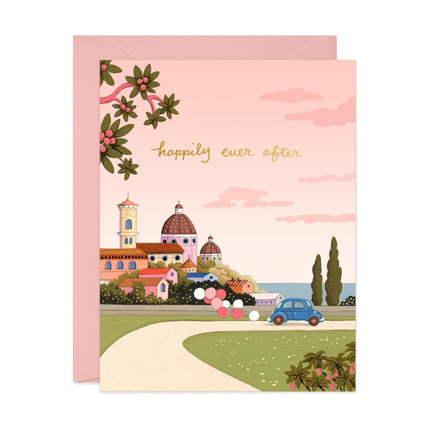 Happily Ever After Wedding Card - Belle De Provence