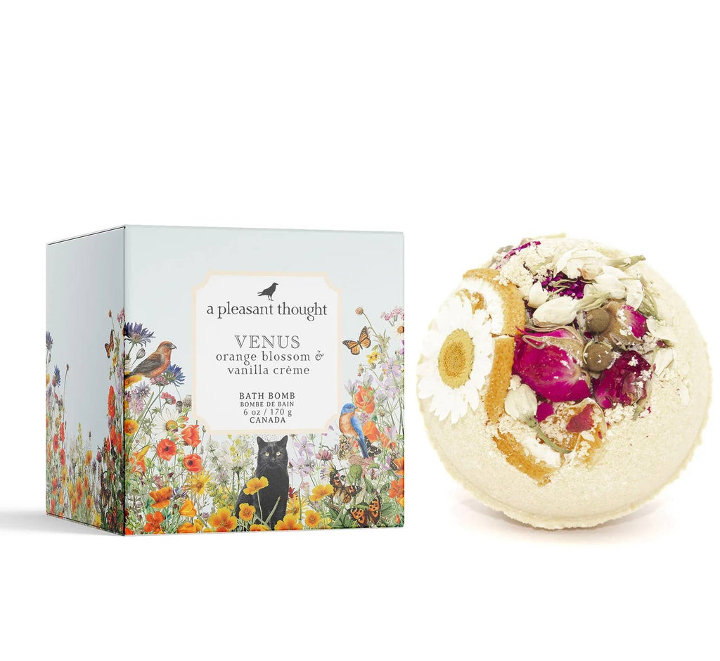 A Pleasant Thought - VENUS | ORANGE BLOSSOM & VANILLA CRÈME | BATH BOMB