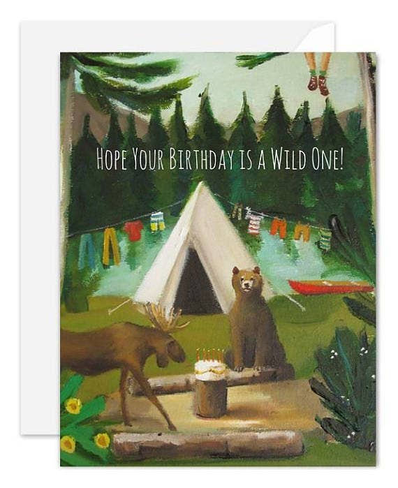 Hope Your Birthday Is A Wild One Card