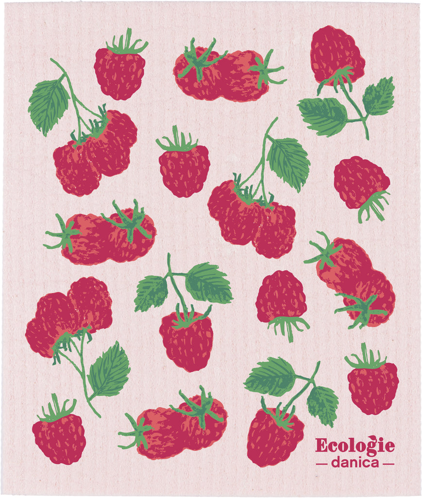 Swedish Dishcloth Raspberries - Belle De Provence