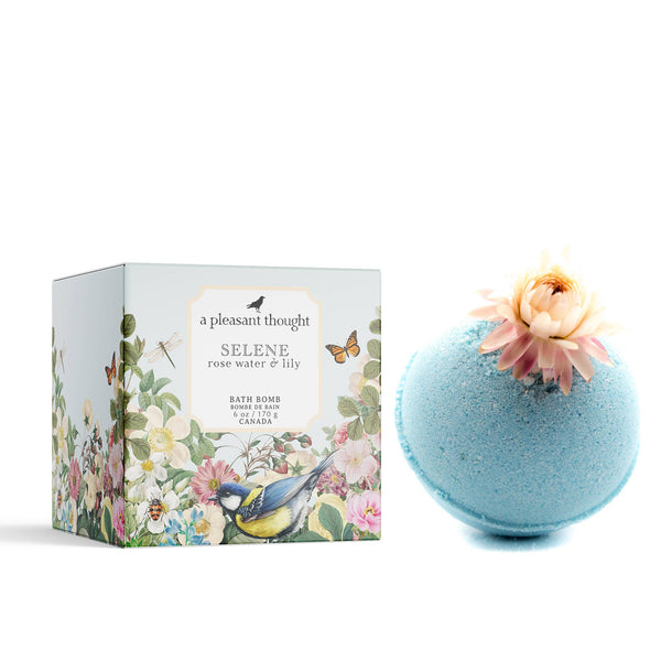 A Pleasant Thought - SELENE | ROSE WATER & LILY | BATH BOMB
