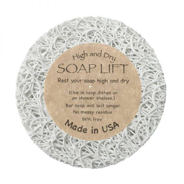 Round A Bout Soap Lift - White - Belle De Provence