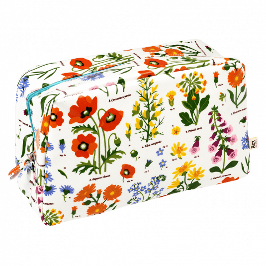 Wild Flowers Wash Bag